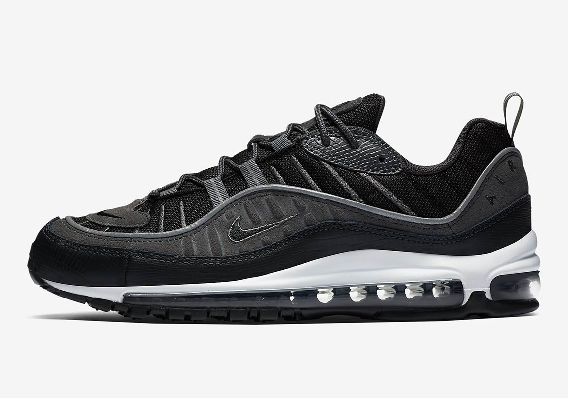 Nike Air Max 98 Black Anthracite Ao9380 001 1