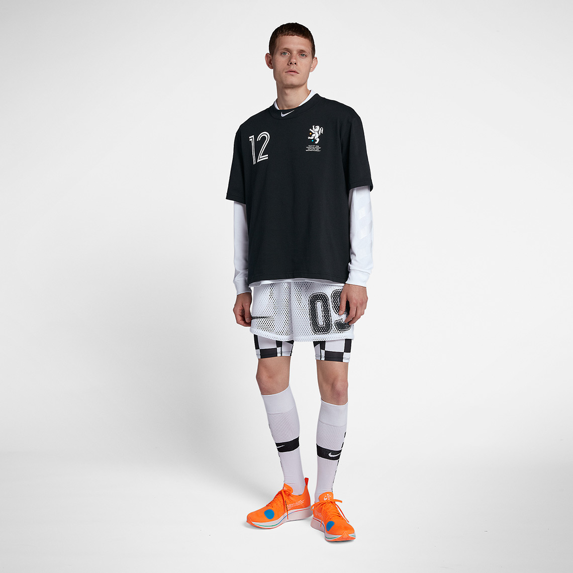 Off White Nike Soccer Tee Black Aj2239 010 3