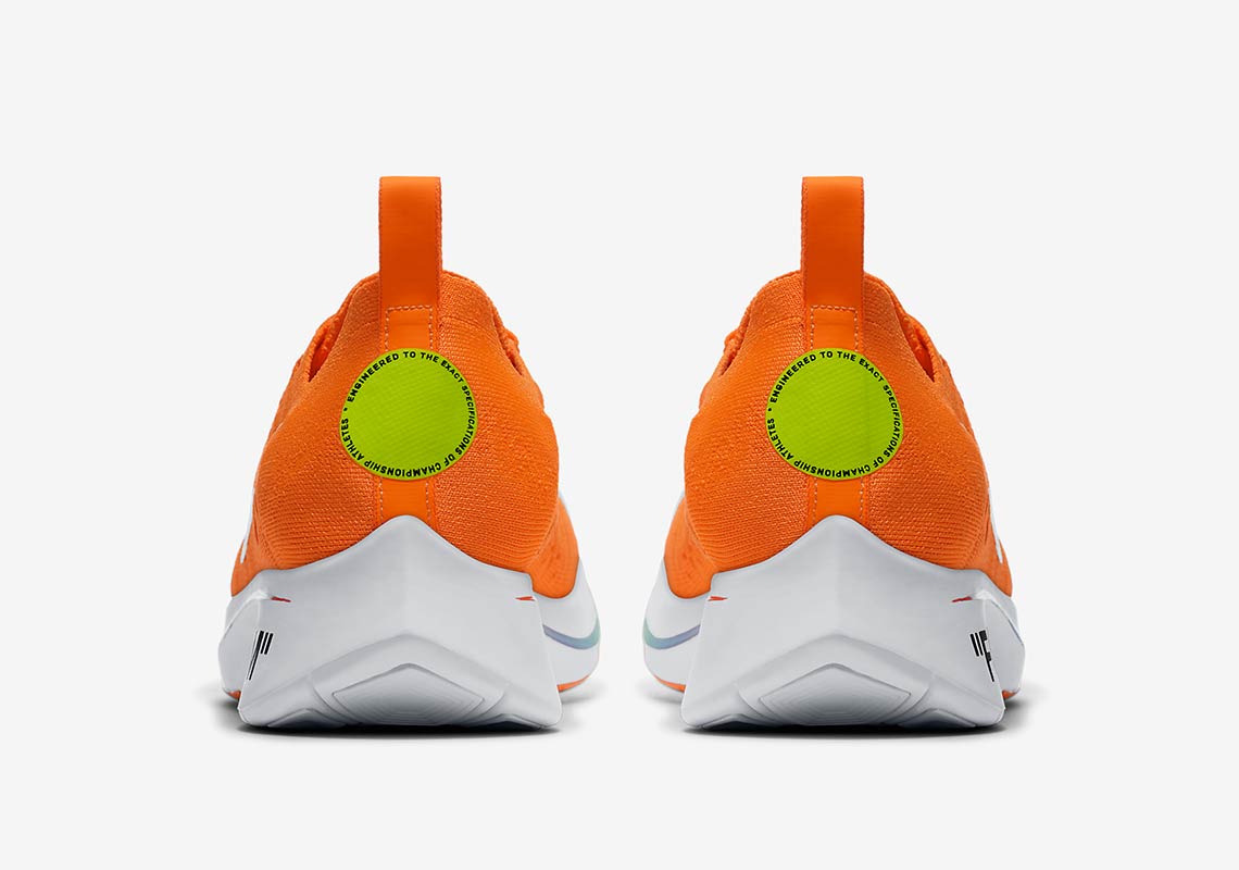 Off White Nike Zoom Fly Mercurial Flyknit Orange Ao2115 800 6
