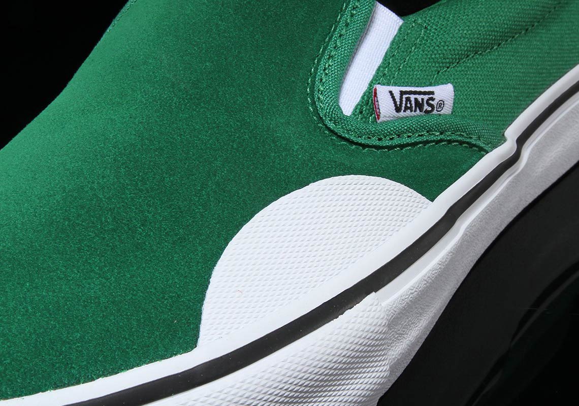 Vans Slip On Rubber Cap Green 3
