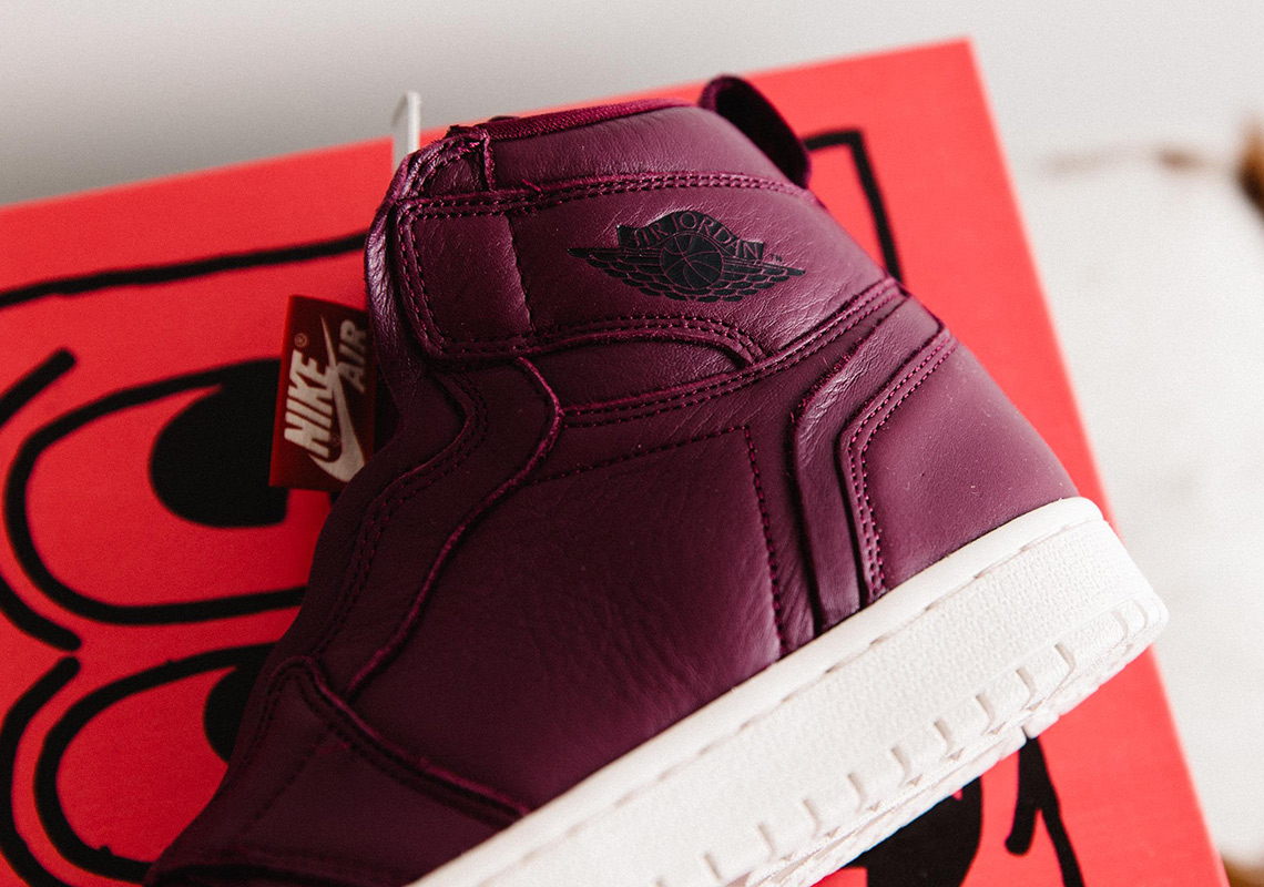 Air Jordan 1 High Zip At0575 600 Bordeaux Black Phantom 6