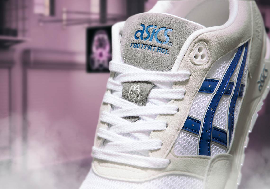Footpatrol Asics Gel Saga Gundam White Blue 6