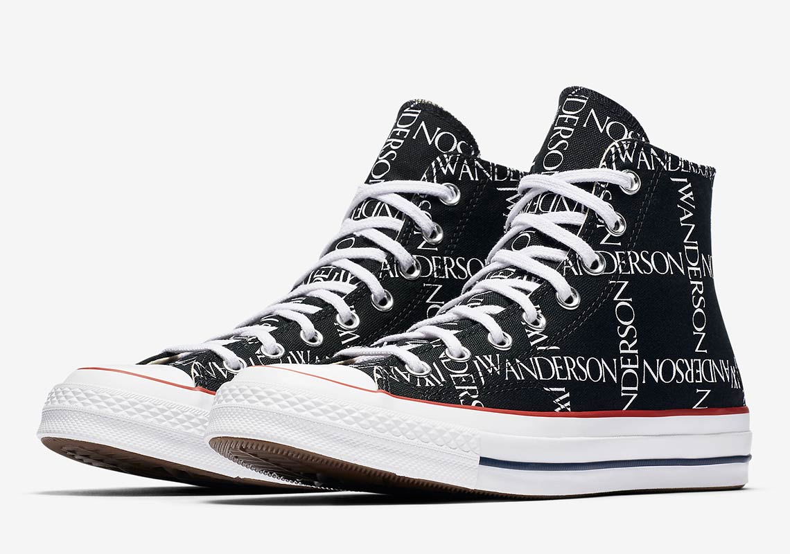 Jw Anderson Converse Chuck 70 Grid Black 160807c 001