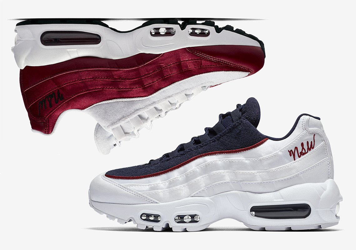 Satin And Terry Cloth Pair Up For Two Cozy Nike Air Max 95s