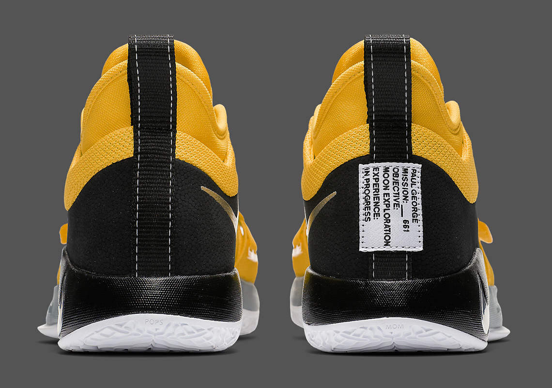Nike Pg 2 5 Amarillo Chrome Black Bq8452 700 5