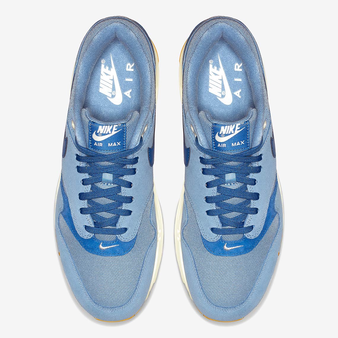 Nike Air Max 1 Mini Swoosh Blue 875844 404 2