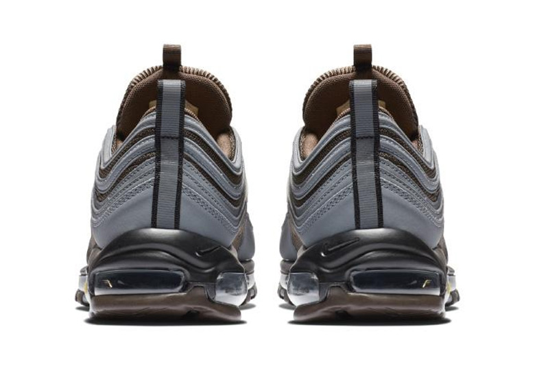 Nike Air Max 97 Premium Cool Grey Baroque Brown 3 University Gold Av7025 001