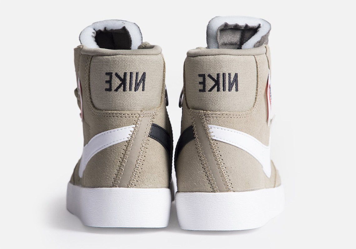 Nike Blazer Mid Rebel Womens Olive Bq4022 201 3