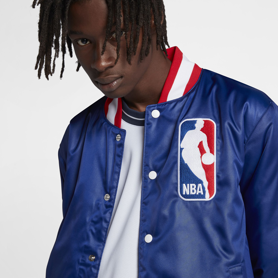 Nike Nba Satin Jacket Sb 1