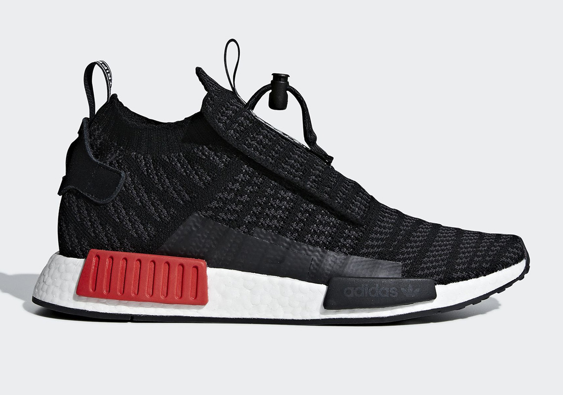 The adidas NMD TS1 Arrives In A "Bred" Colorway