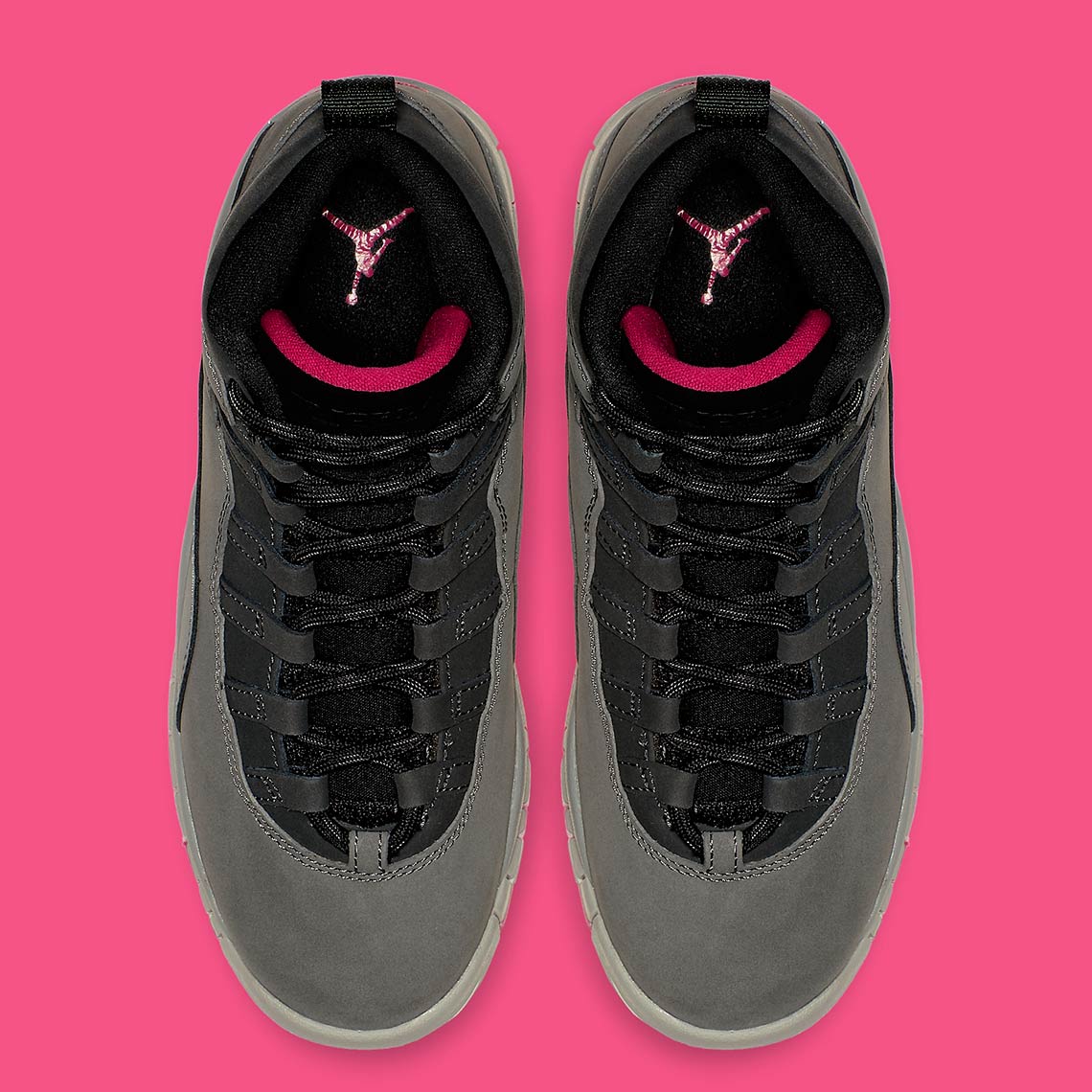 Air Jordan 10 Girls Smoke Grey 487211 006 4