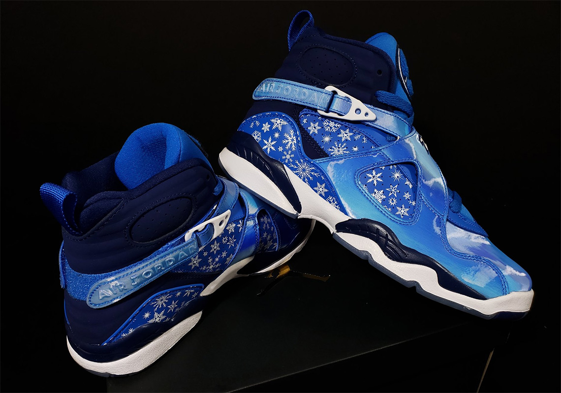 Air Jordan 8 Snowflake 305368 400 4