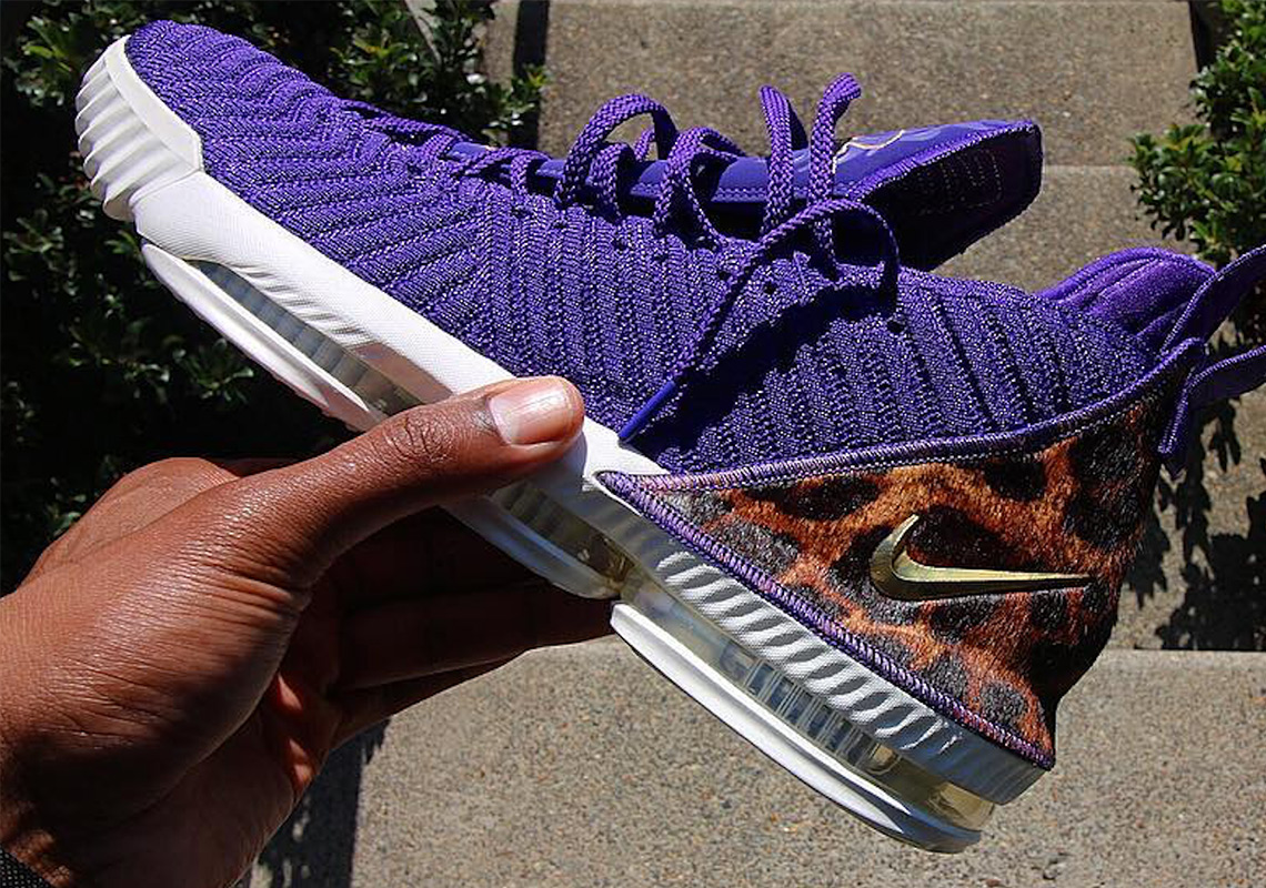 Nike Releases An Alternate Purple Colorway Of The LeBron 16 "King"