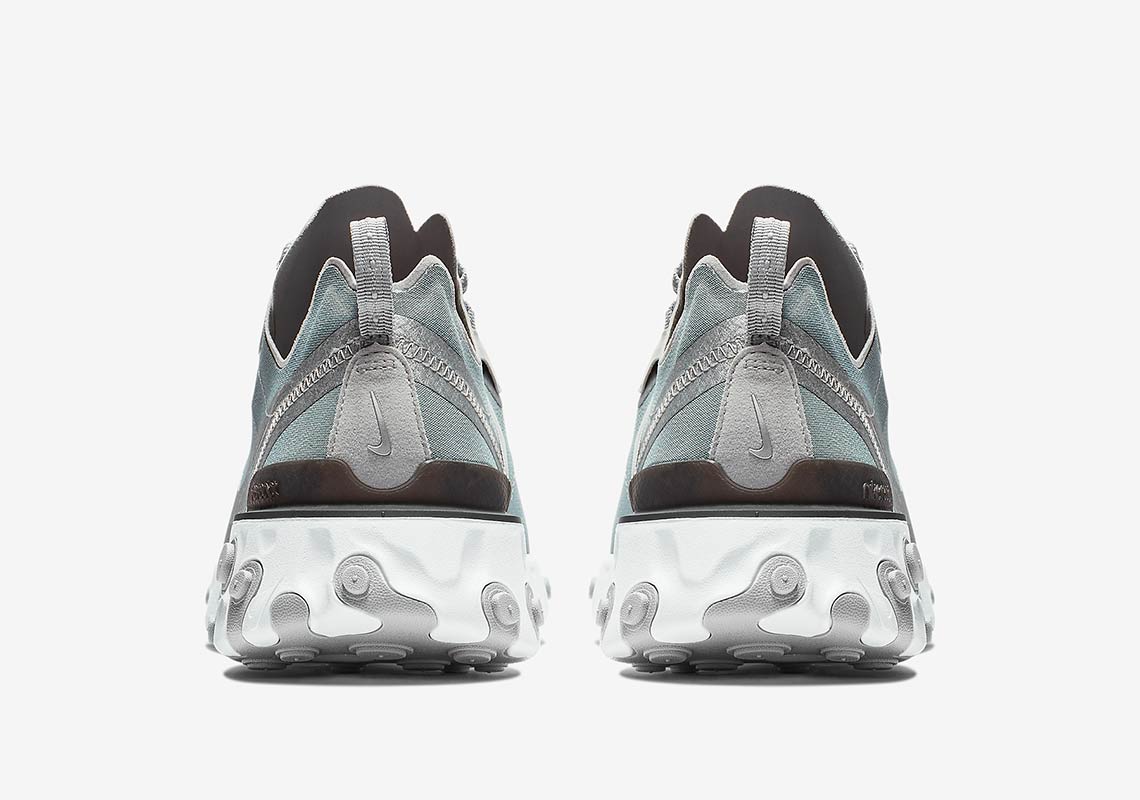 Nike React Element 55 Silver Bq6166 007 1