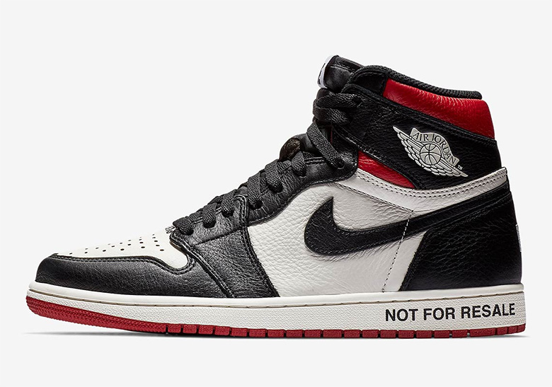Air Jordan 1 Not For Resale Red