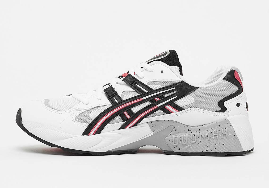 Asics Gel Kayano 5 White Red Black 6