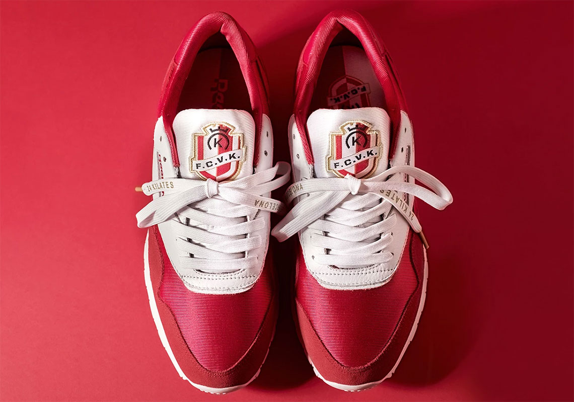 24 Kilates Reebok Classic Nlyon Red White 4