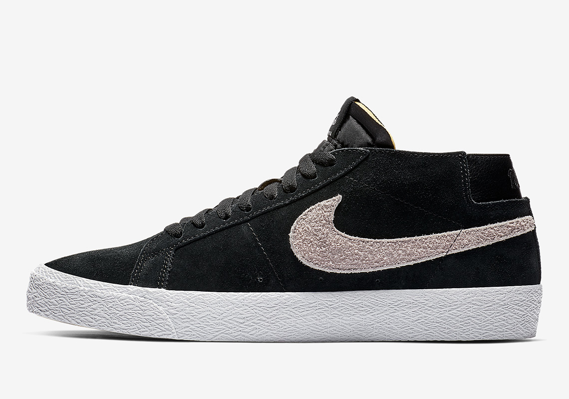 The Nike SB Blazer Chukka Arrives In Black And Beige Suede