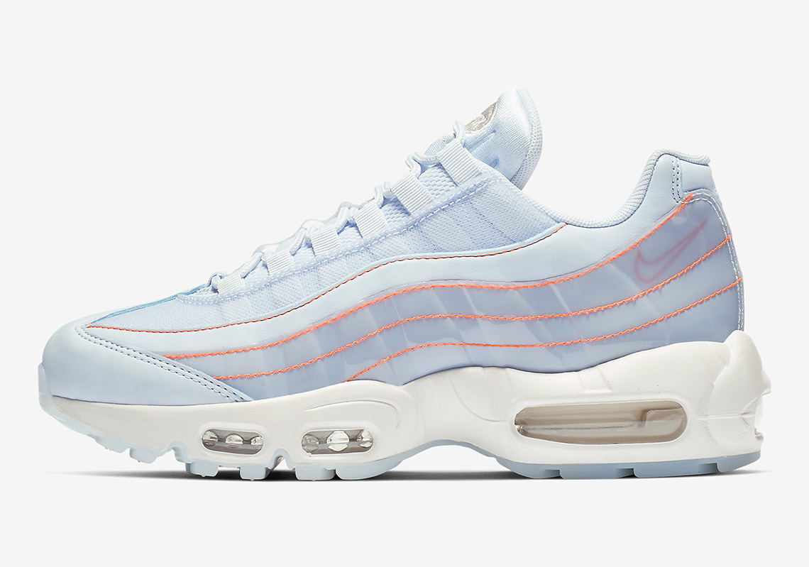 This Nike Air Max 95 Uses Translucent Materials On The Upper