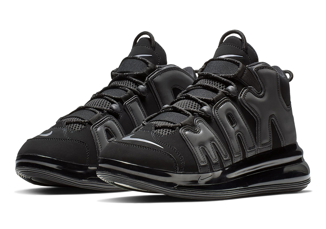 Nike Air More Uptempo 720 Qs Black 4