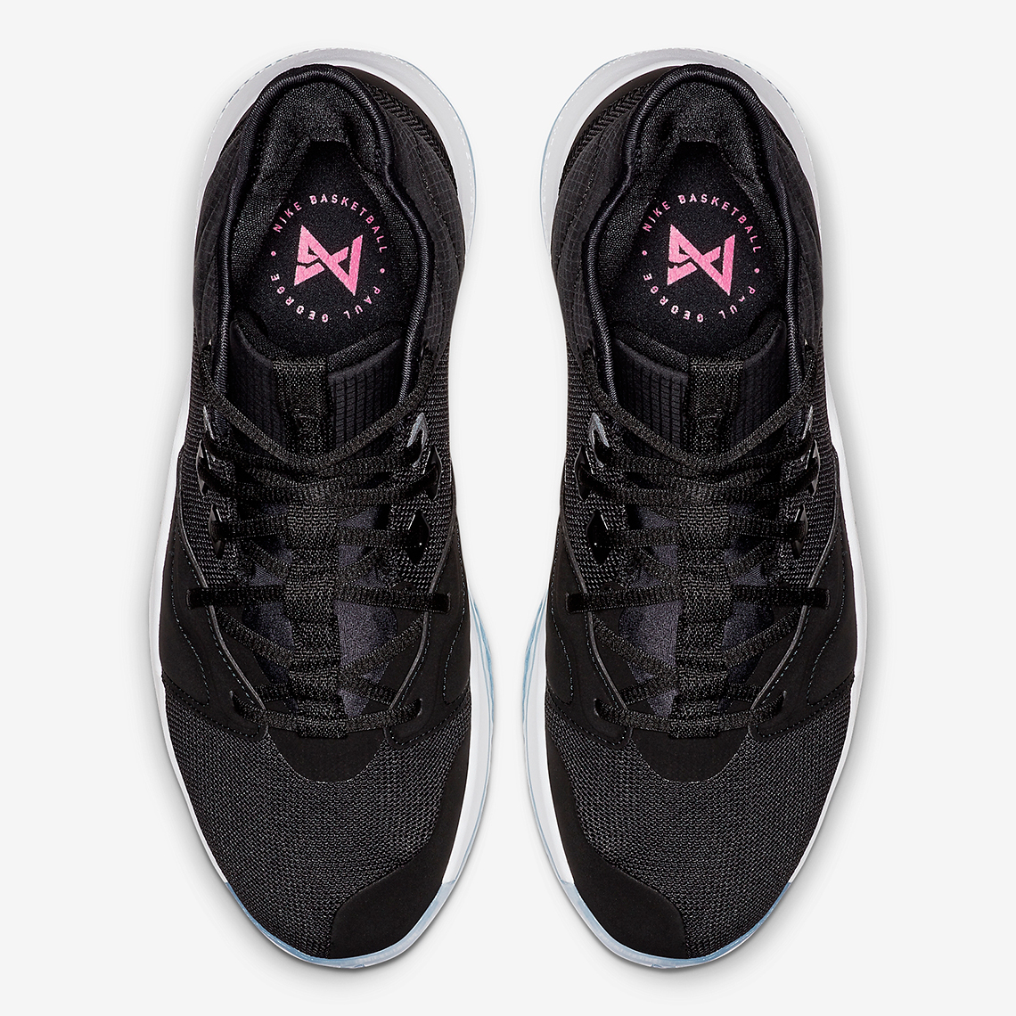 Nike Pg 3 Black White Fuchsia Ao2607 001 2