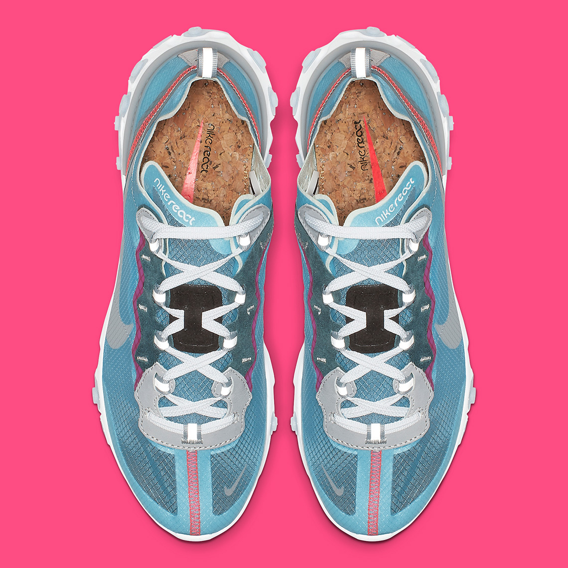 Nike React Element 87 Royal Tint Aq1090 400 6