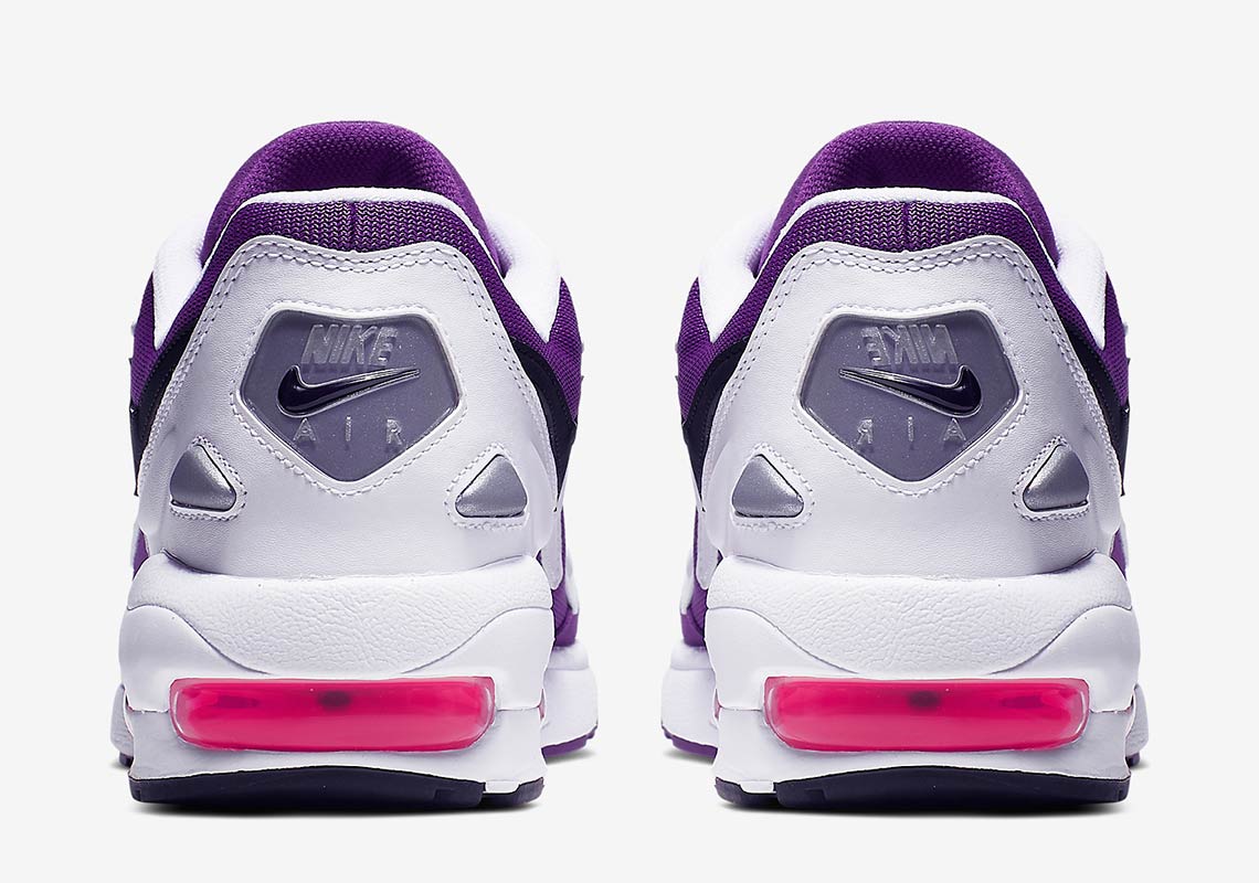 Nike Air Max 2 Light White Purple Ao1741 103 3