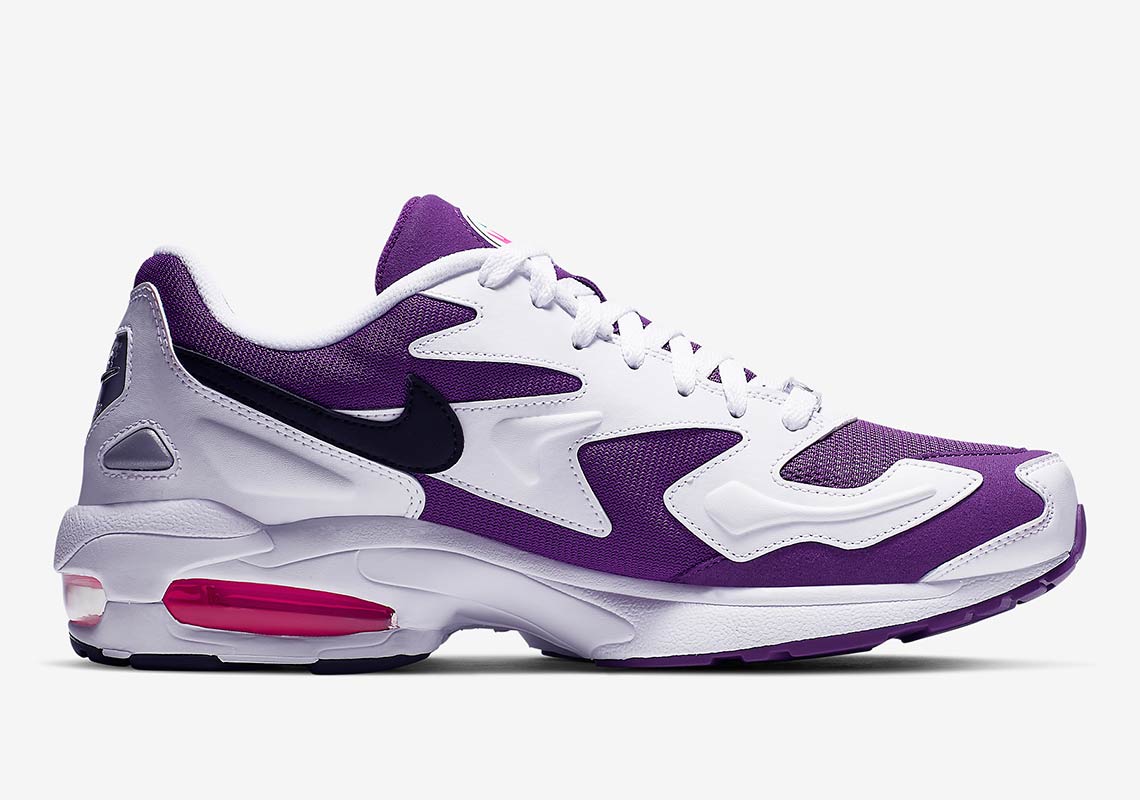 Nike Air Max 2 Light White Purple Ao1741 103 5