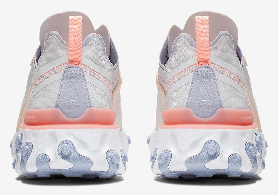 Nike React Element 55 Bq2728 601 Pale Pink 2