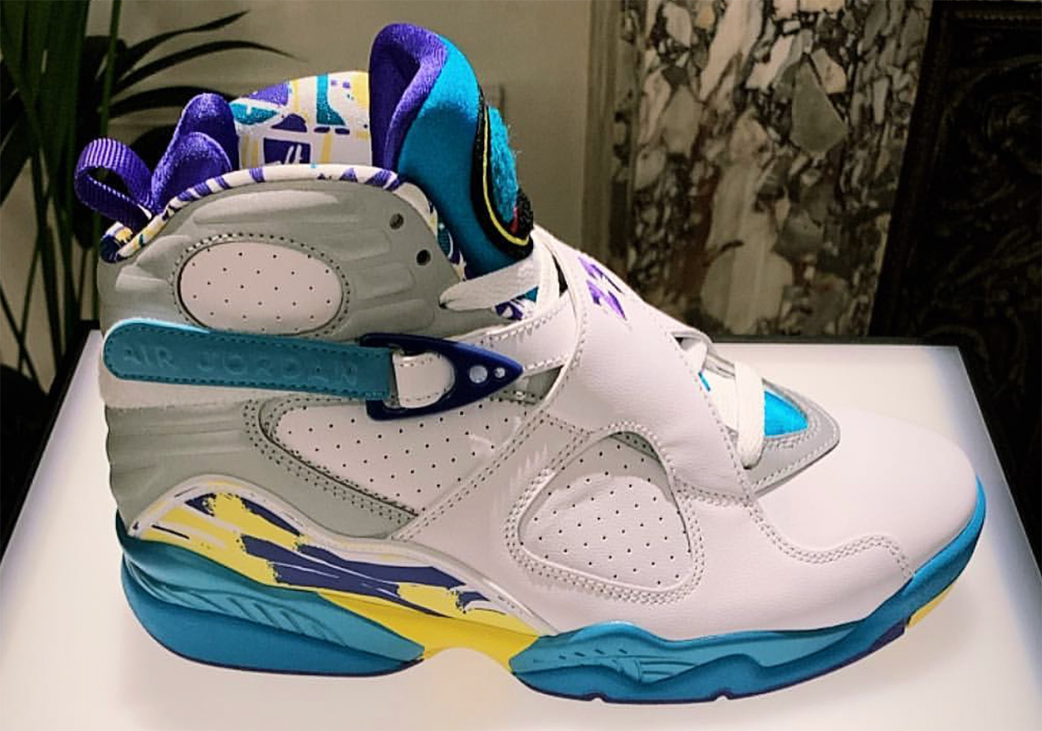 First Look At The Women's Air Jordan 8 "Aqua"
