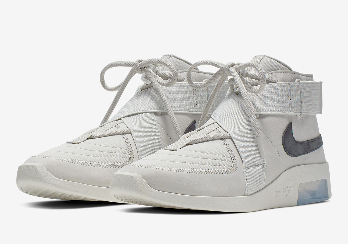 Official Images Of The Nike Air Fear Of God 180 In "Light Bone"