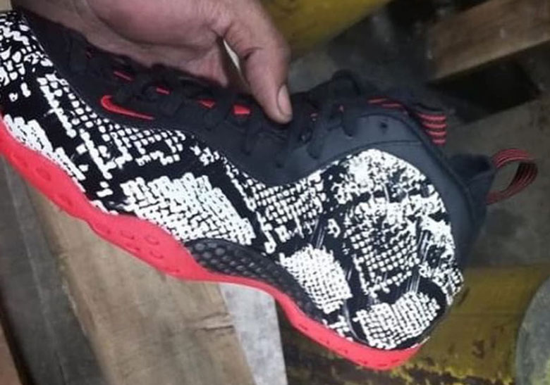 A New Snakeskin Upper Comes To The Nike Air Foamposite One