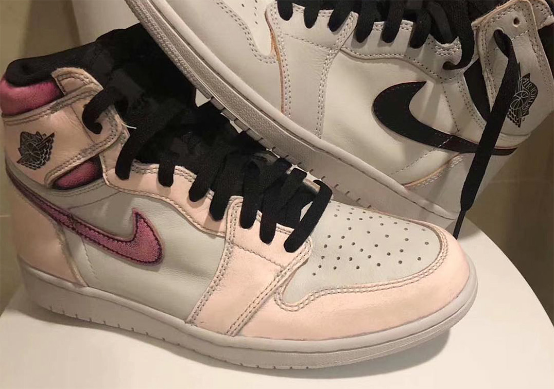 Here Is What The Nike SB x Air Jordan 1 "Light Bone"'s Under Layer Looks Like