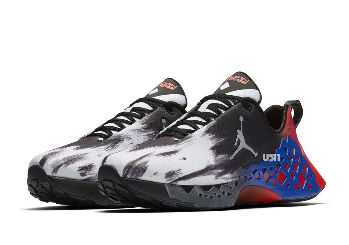 Jordan Trunner Nxt React Black Red Blue 6