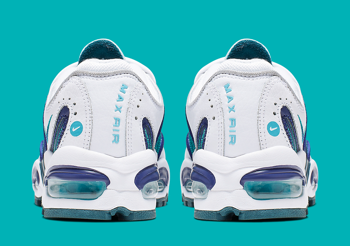 Nike Air Max Tailwind 4 Gs White Purple Teal Bq9810 101 3