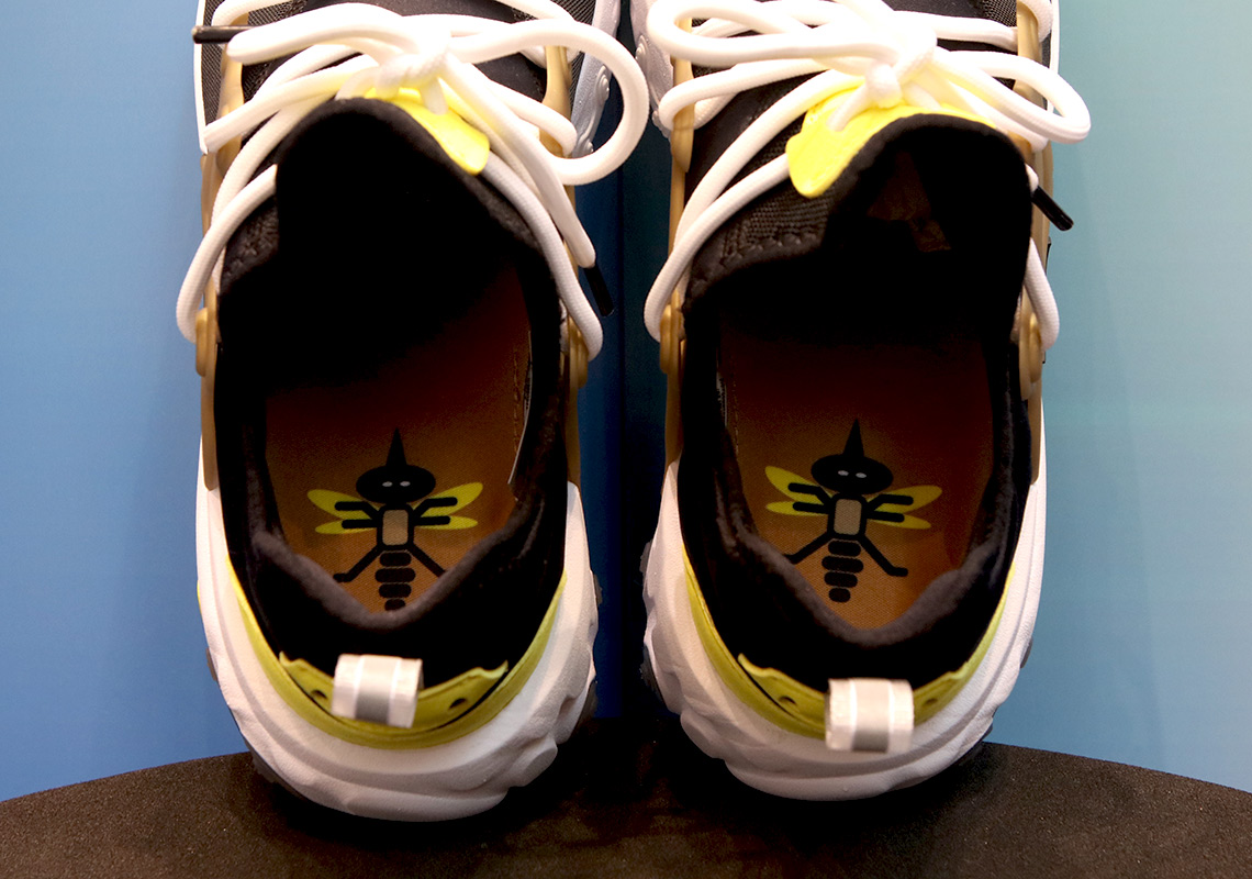 Nike React Presto Black Yellow Gold Brutal Honey 4