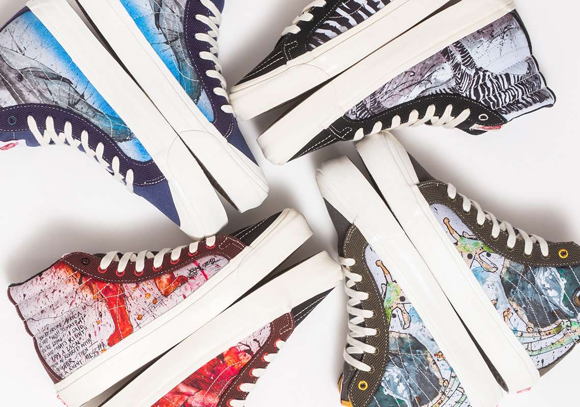 Ralph Steadman Vans Shoes Release Info 3