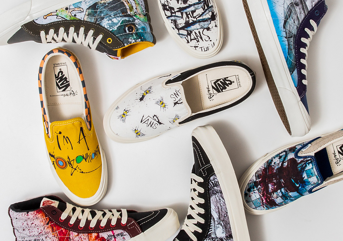 Ralph Steadman Vans Shoes Release Info 8