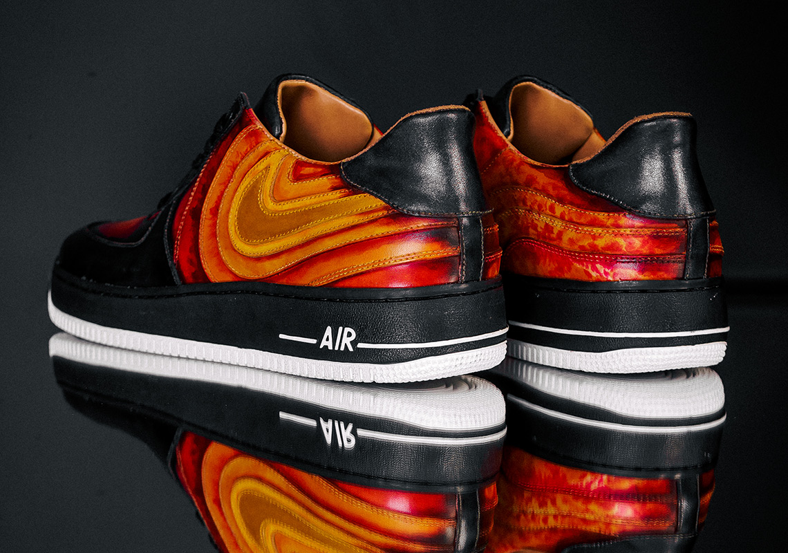 Nike Air Force 1 Solar Flare Jbf Customs 4