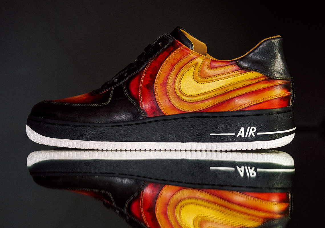 Nike Air Force 1 Solar Flare Jbf Customs