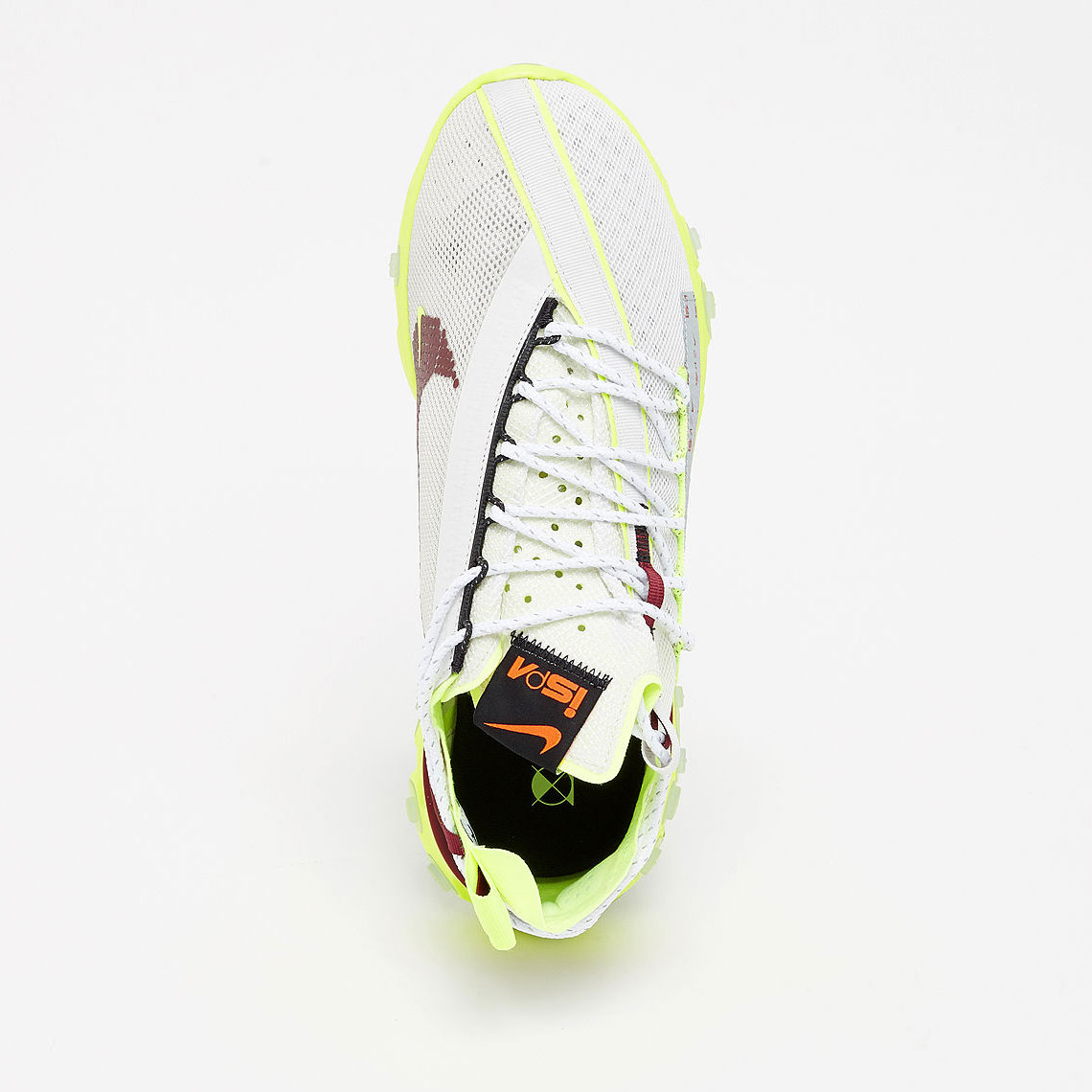 Nike React Wr Ispa Pure Platinum Team Red Volt Ct2692 002 3