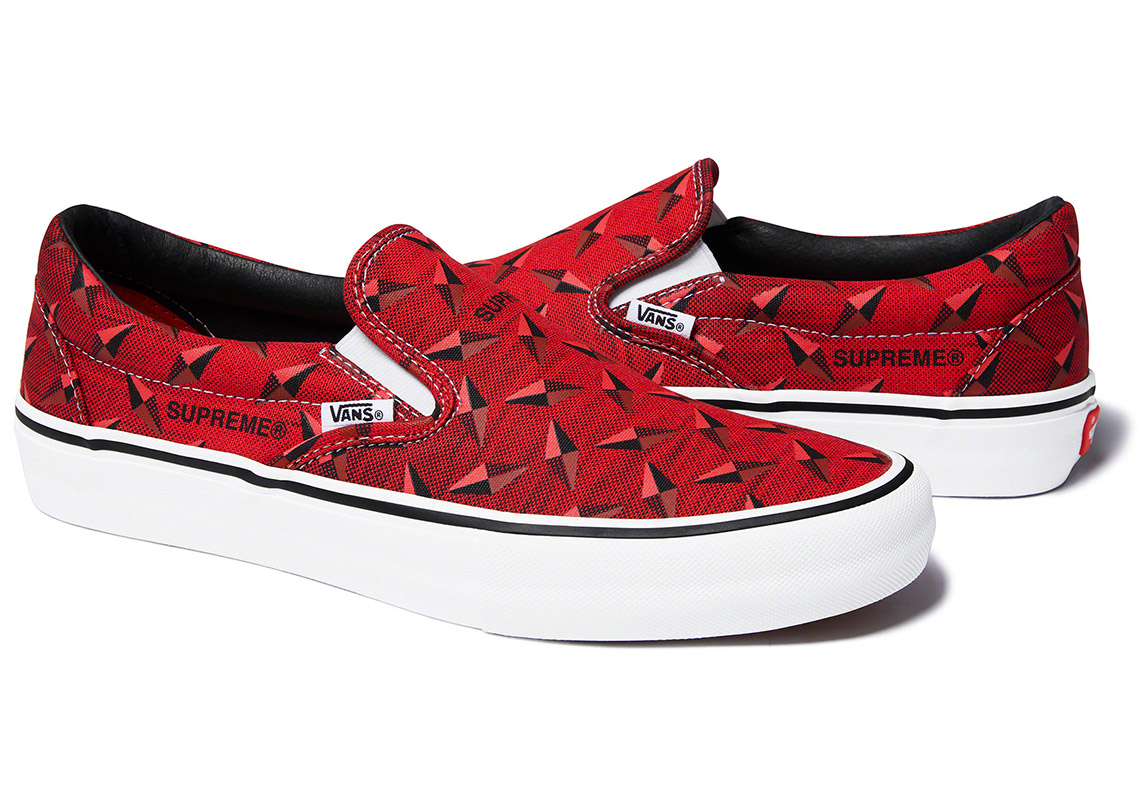 Supreme Ss19 Vans Slip On 2