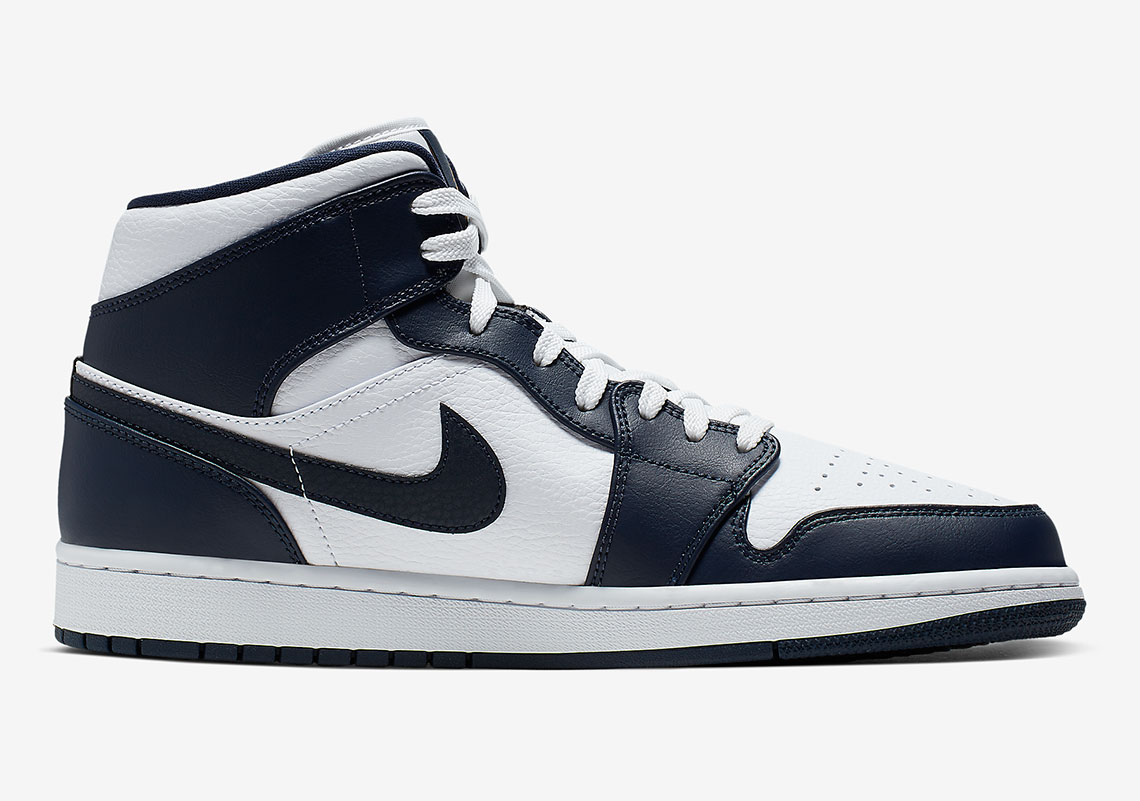 Jordan 1 Mid Navy 554724 174 3