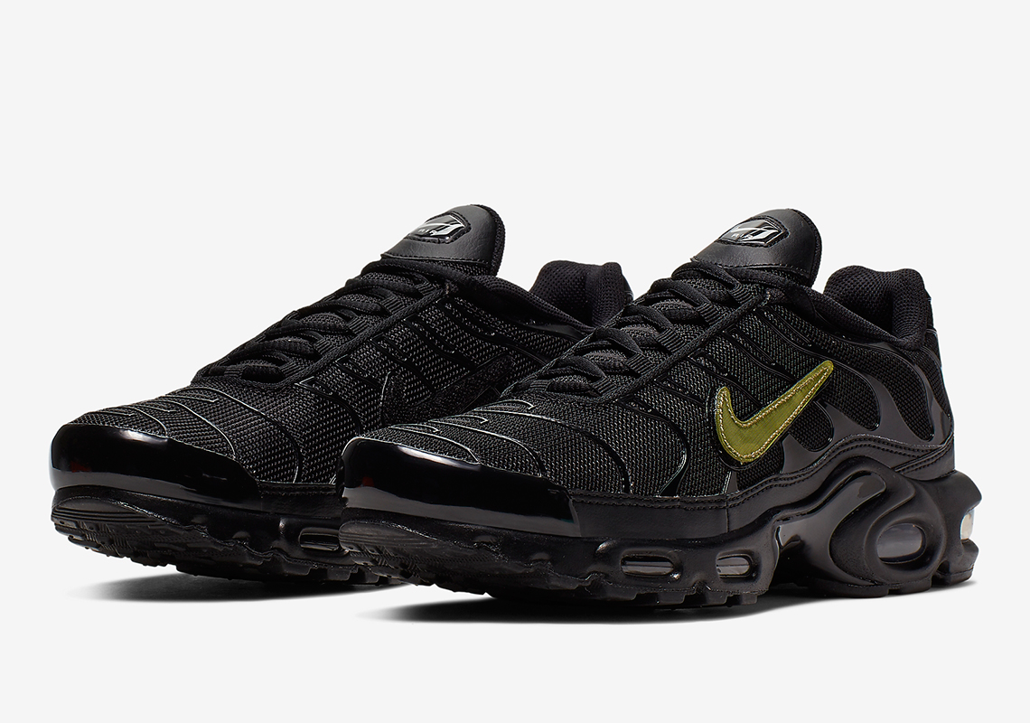 Nike Air Max Plus Black Gold Cj9696 001 2