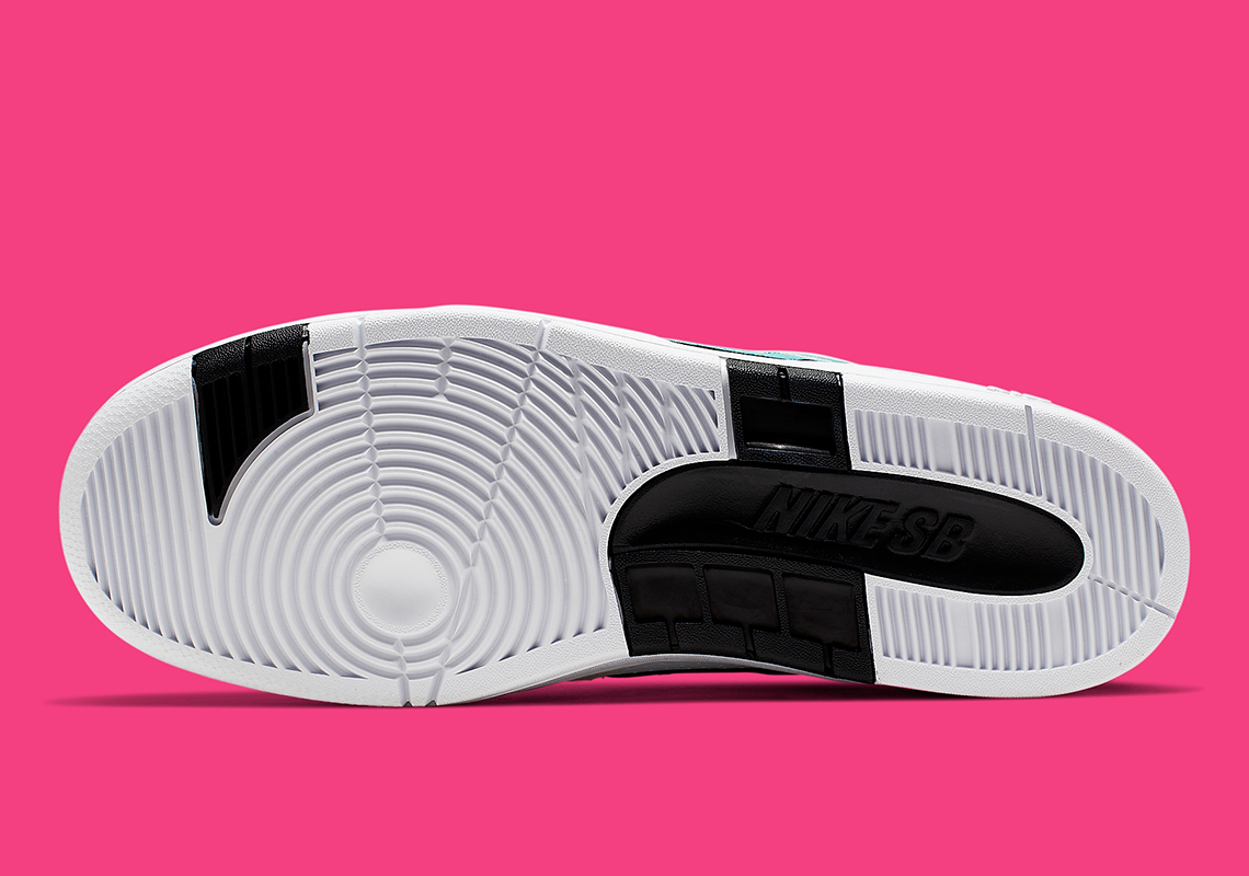Nike Sb Air Force 2 White Blue Pink Ao0300 101 4