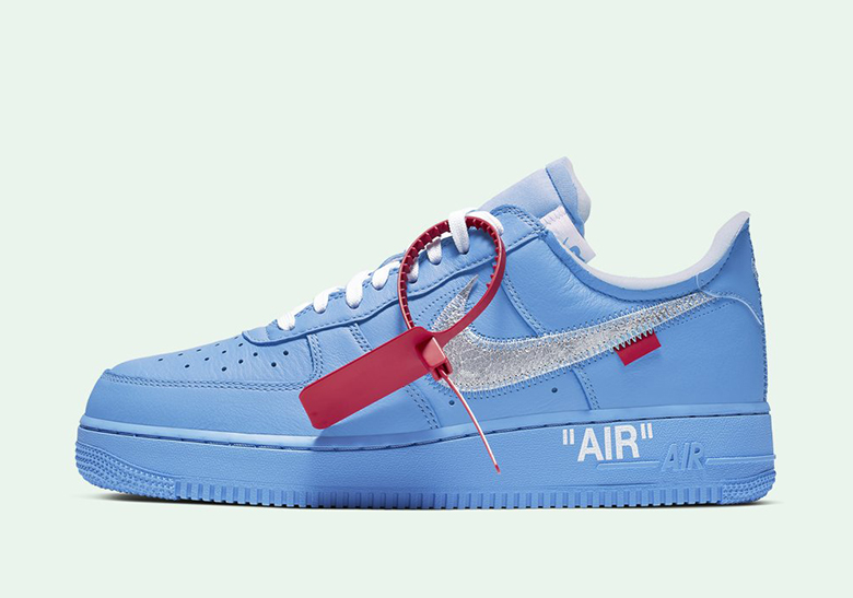 Off White Nike Air Force 1 Mca Blue Ci1173 400 5 1