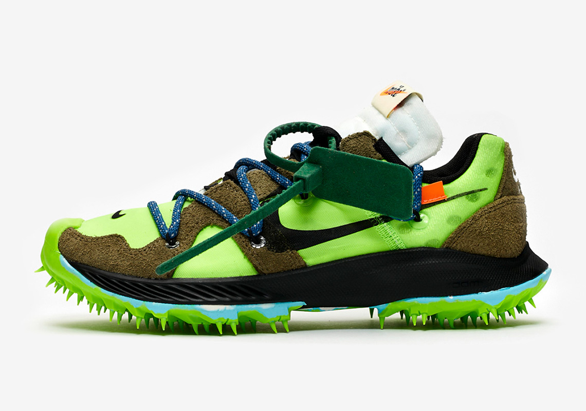 Off White Nike Zoom Terra Kiger 5 Green Cd8179 300 Store List 4