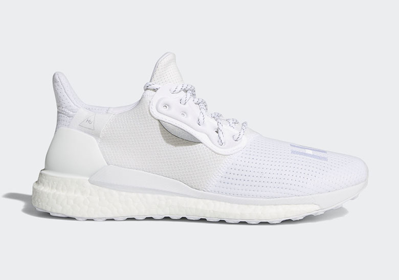 Pharrell Adidas Solarhu Glide St Boost Triple White 2