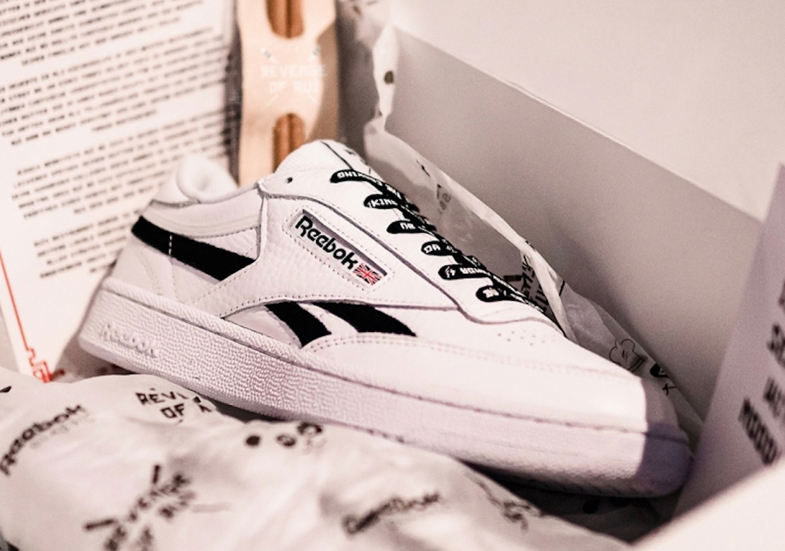 43einhalb's Chinese Food Themed Reebok Club C Revenge Is Dressed Like A Panda