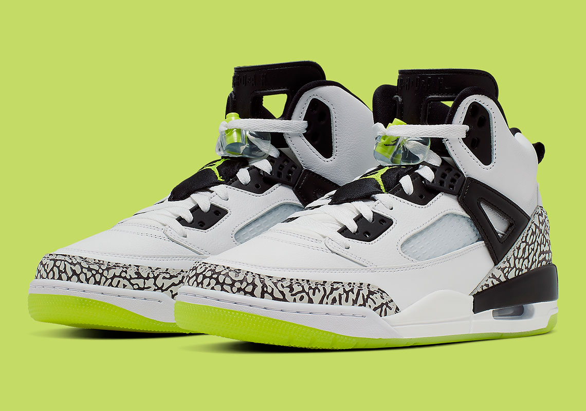 The Jordan Spiz'ike Arrives With Volt Accents